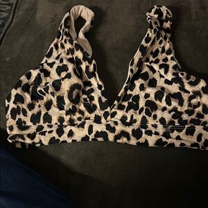 Victoria’s Secret Leopard Print Bra Top